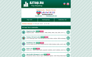 Скриншот сайта aztop.ru