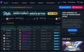 Скриншот сайта css48.ru