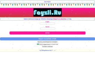 Скриншот сайта fayzli.ru