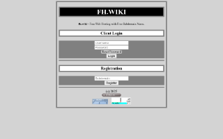Скриншот сайта fh.wiki