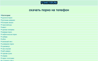 Скриншот сайта fonster.ru