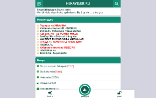 Скриншот сайта hekayeler.ru