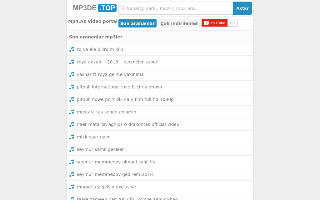 Скриншот сайта mp3de.top