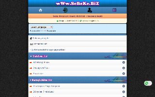 Скриншот сайта sebeke.biz