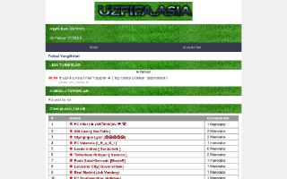 Скриншот сайта uzfifa.asia