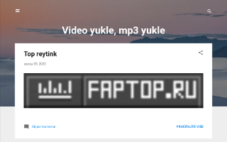 Скриншот сайта videolaar.blogspot.com