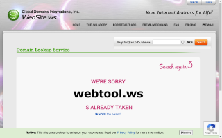 Скриншот сайта webtool.ws